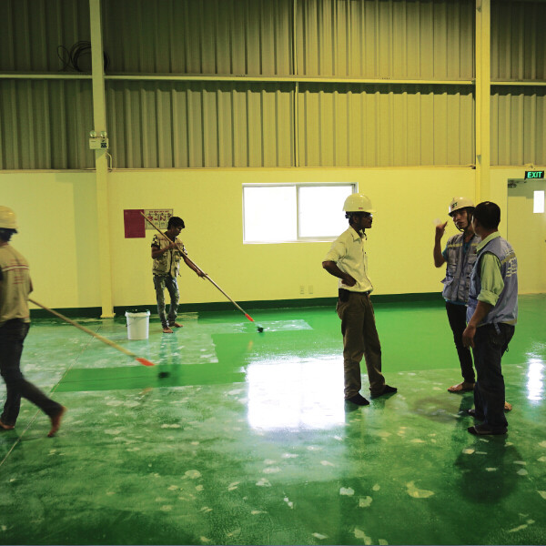 Anti-Static Self-Leveling Epoxy Paint for Industrial Floor Coating