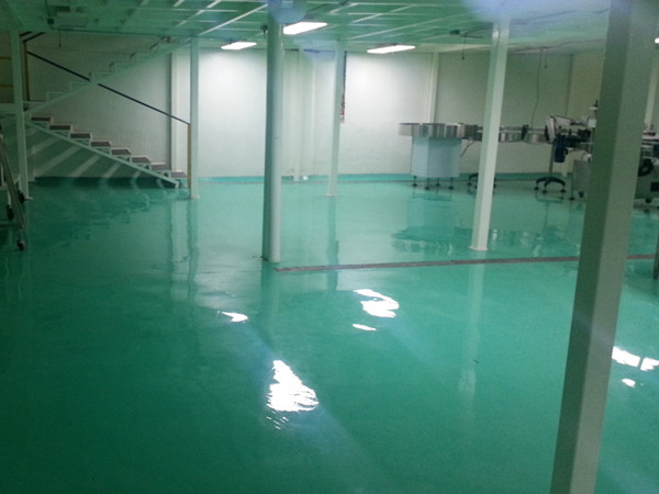 Self-Leveling Epoxy Paint for flooring project in Mexico