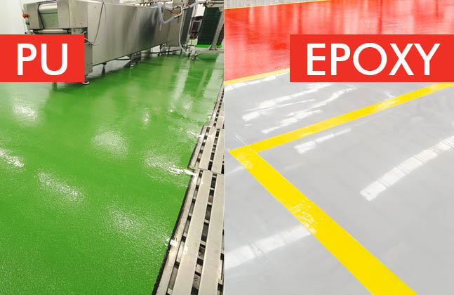 Epoxy vs. Polyurethane,Which Will You Choose for food processing factory