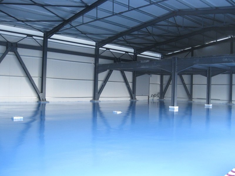 Choosing the right colors for your industrial floors